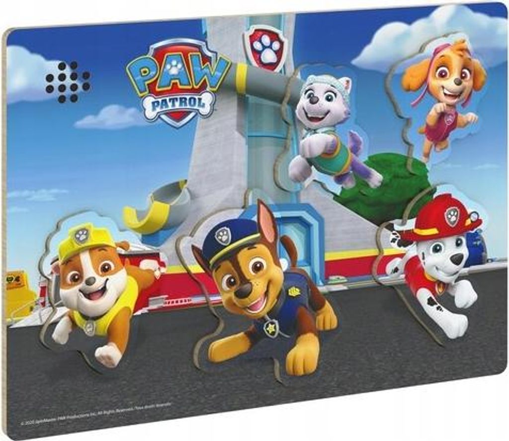 Games KPZ KWL PawPatrol WoodSound Pzl GML, 5 Stück(e), Cartoons, 3 Jahr(e)