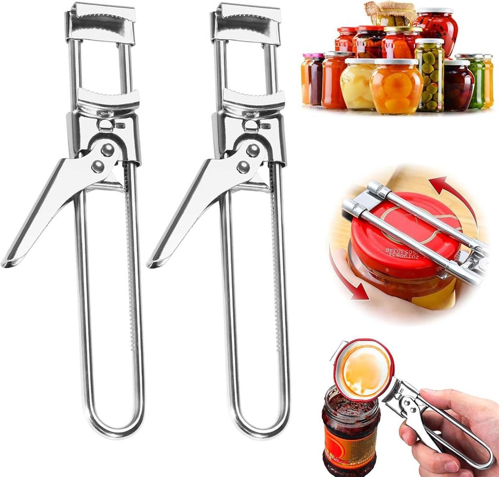 Glasopener - rostfreier Stahl - komfortables Design - 1 Stück