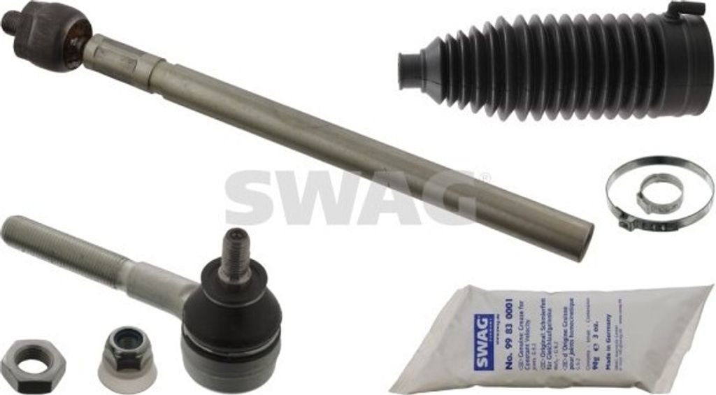 Spurstange Vorne Rechts von Swag (62 93 9042) Stange Lenkung Axialgelenk, Spurstange, Spurstangenkopf, Kugelkopf, Kugelgelenk, Spurstangenendstück...
