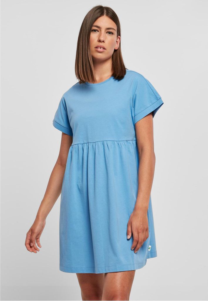 Ladies Organic Empire Valance Tee Dress horizonblue L