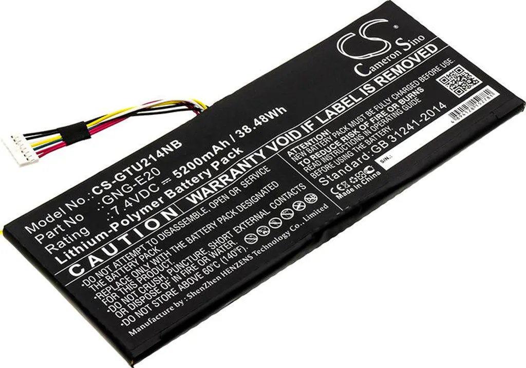 Batterie de Rechange pour Ordinateur Getac U2142 et U2142-i5-3317U Fiable