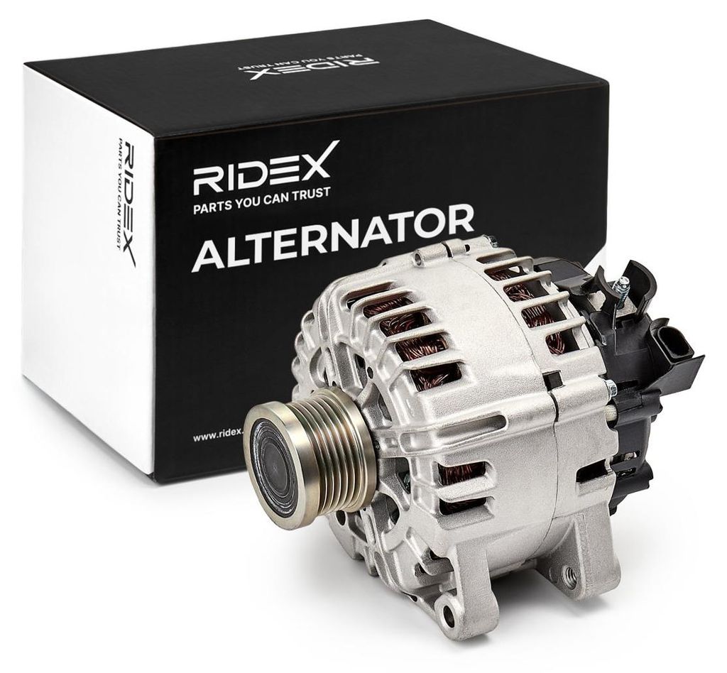 RIDEX 4G0477 Lichtmaschine Generator LiMa 150A 14V für FORD Fiesta Mk6 Schrägheck (JA8, JR8) FOCUS III Turnier Kuga Mk2 (DM2) MONDEO IV Turnier (...