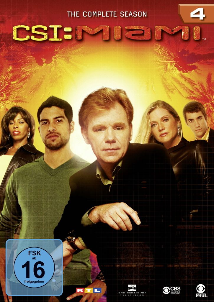 CSI: Miami - Season 4 DVD-Box