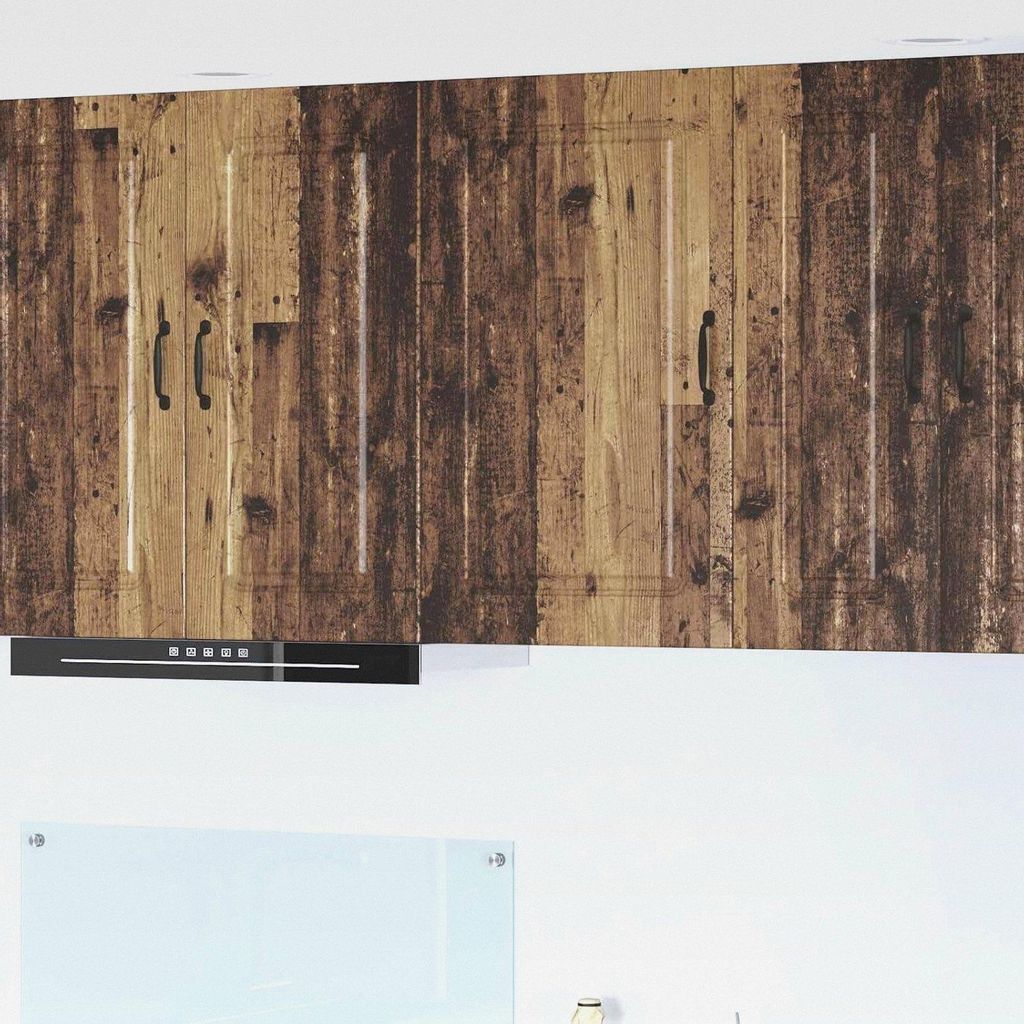 Küchenschrank Kalmar Altholz 50 x 31 x 80 cm Holzwerkstoff Hängeschrank für Badezimmer Küche Wäscheraum