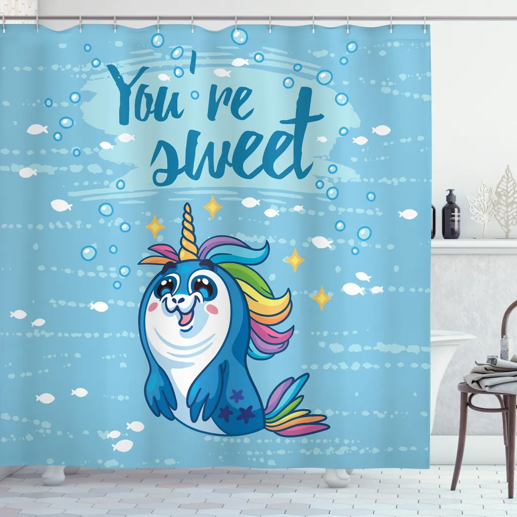 Migliore Tenda Doccia Bambini 175x240 ABAKUHAUS - Tessuto Lavabile