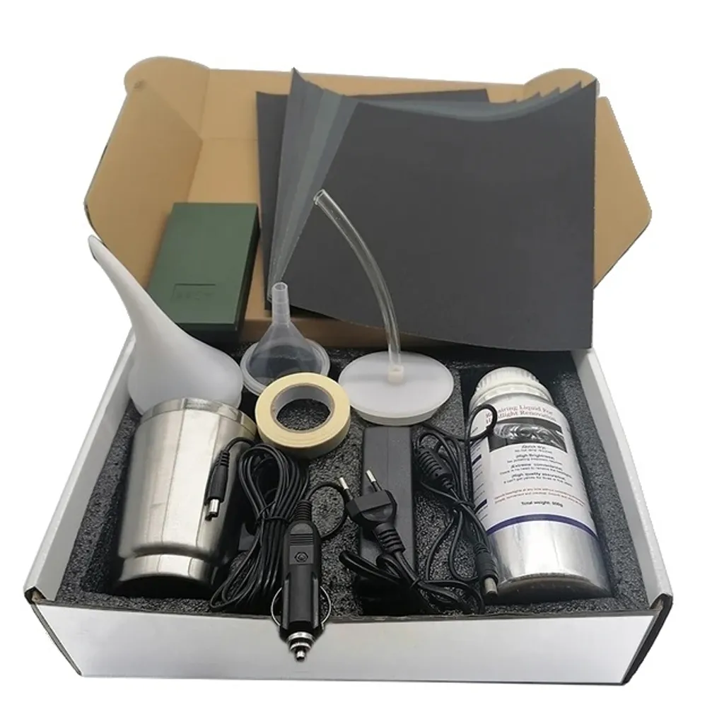 Solution Phares Ternes : Kit Polymère Liquide 800ml - Répare et Protège