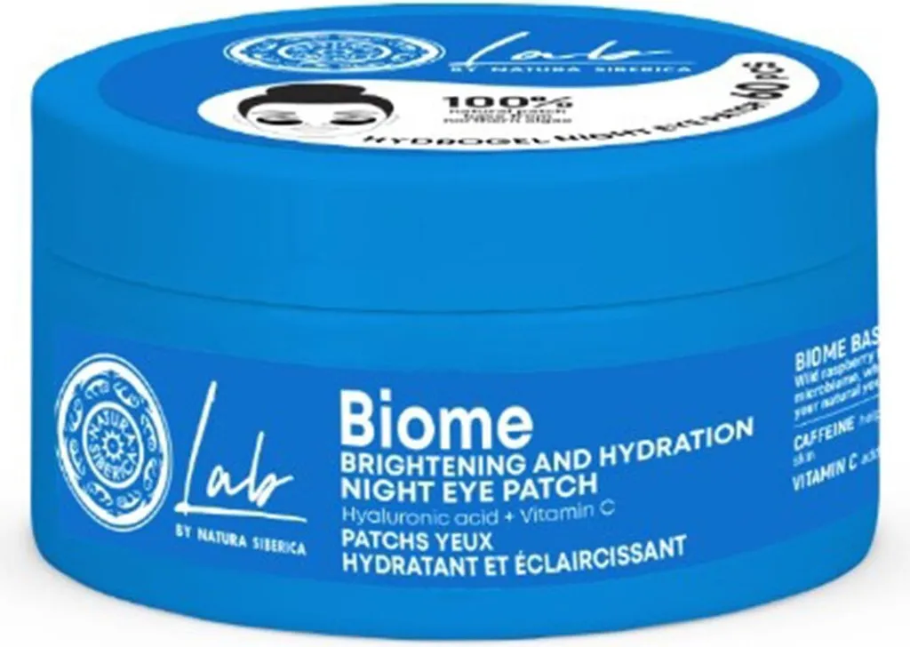 Soin Contour des Yeux Nuit Patchs Éclaircissants Lab Biome 50 ml Gel