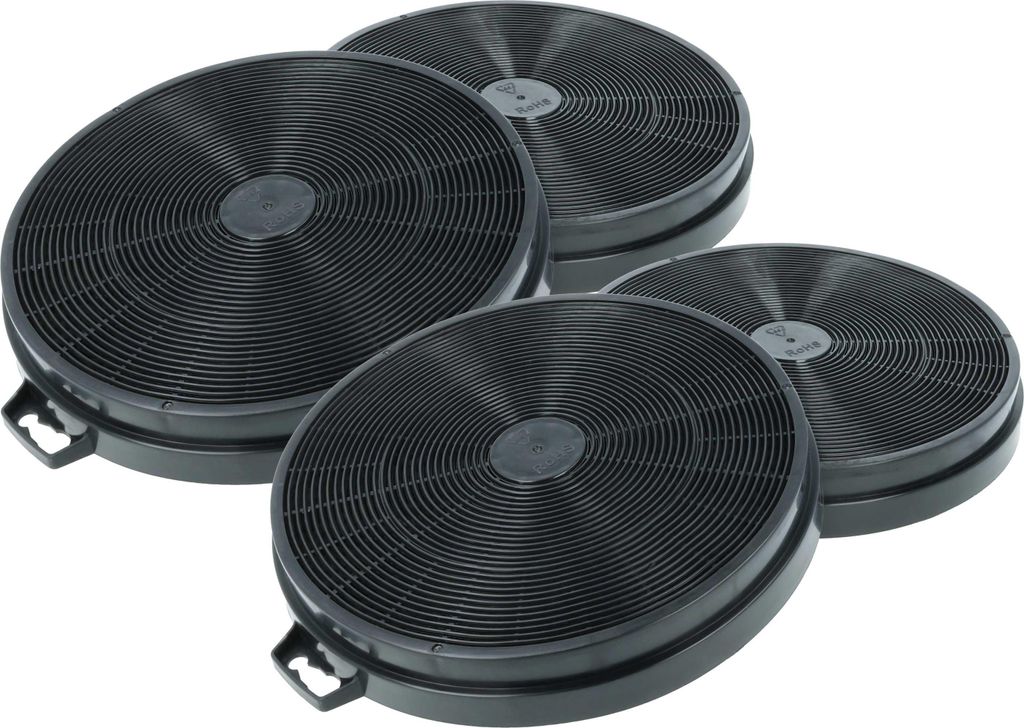 vhbw 4x Aktivkohlefilter kompatibel mit Siemens LC45650, LC Produktbild 