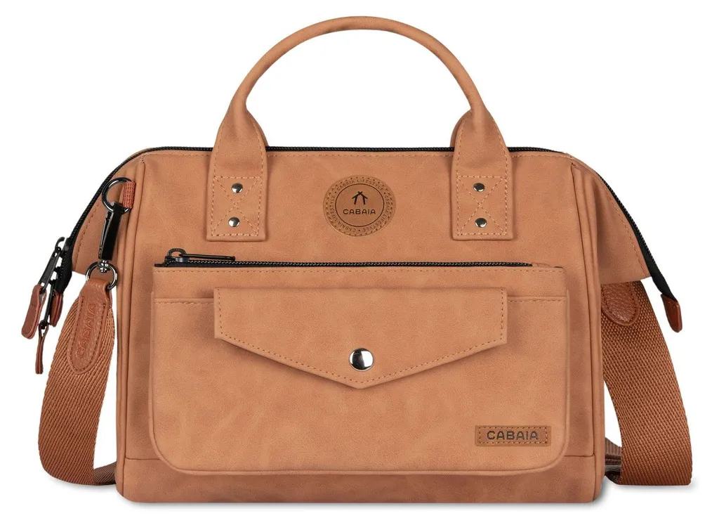 Sac de Voyage Urbain Cabaia Adventurer Moscow Marron Clair en Nubuck