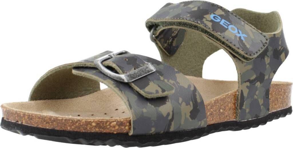 Geox Kinder Klassische Sandalen J028LB 00004 C0483 Farbe:Grün Größe: 28