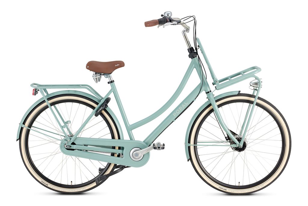 Popal Daily Dutch Prestige N7 - Hollandrad - Citybike - Damen - 47 centimeter - Mineralgrün