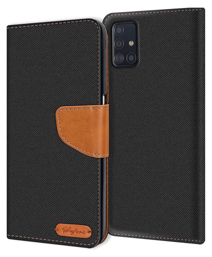 Handy Hülle Samsung Galaxy A51 Tasche Wallet Flip Case Produktbild 