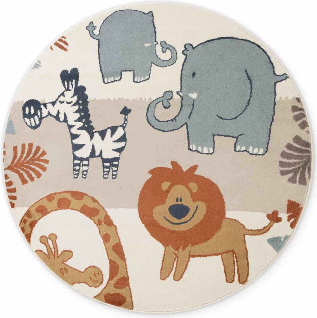 Hanse Home Adventures Kinderteppich Savanna Creme Produktbild 