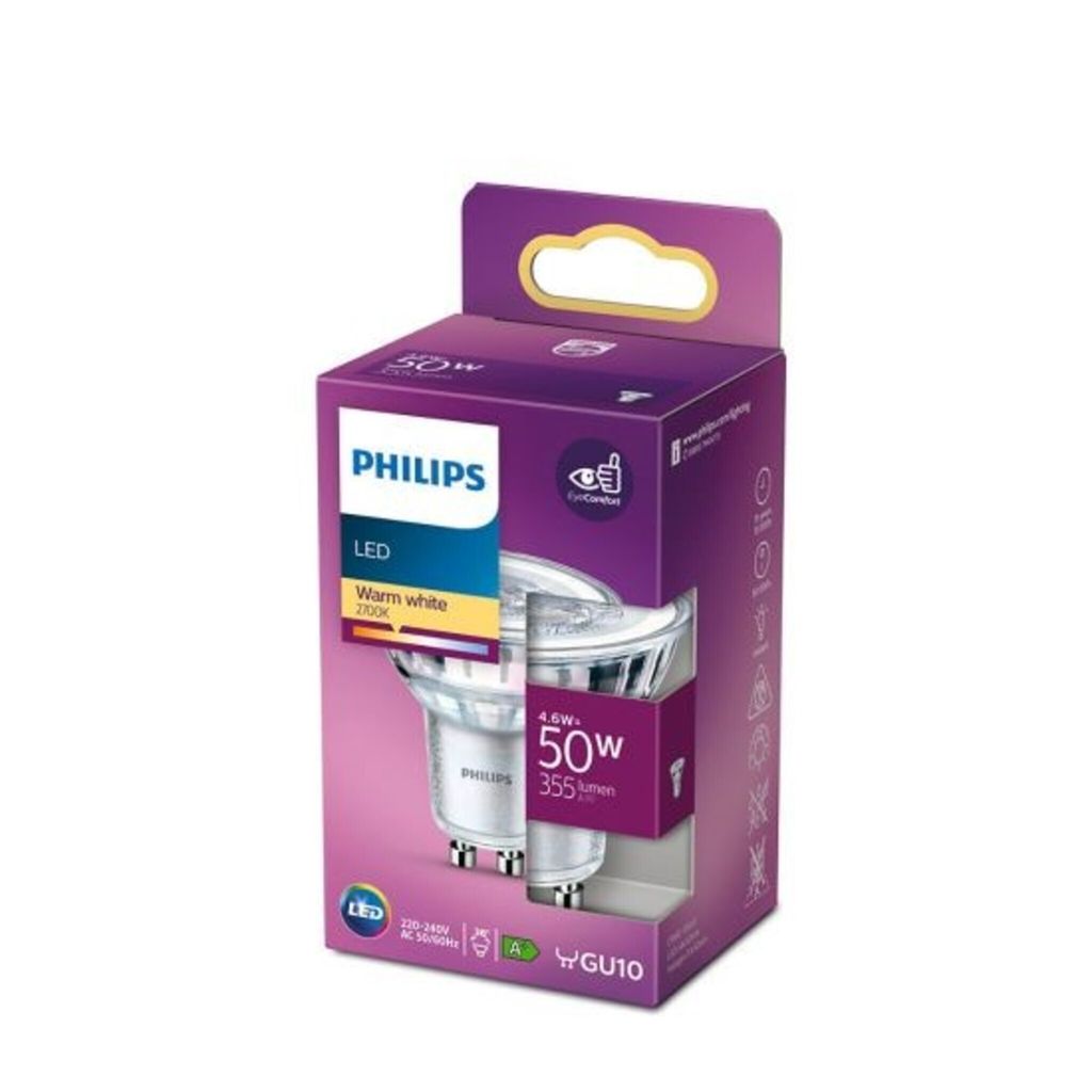 LED žárovka "klasický" reflektor, 50W, GU10, teplá bílá Obrázek produktu 