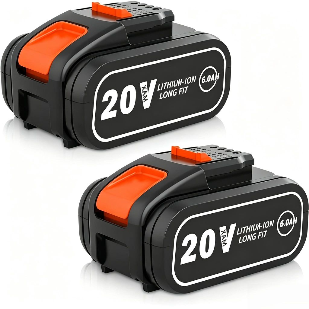 Confezione da 2 batterie di ricambio per utensili Worx 20V, Immagine del prodotto 