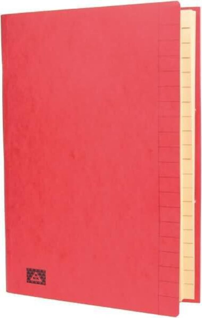 RNK Ordnungsmappe DIN A4 rot 245x345mm Gummizug