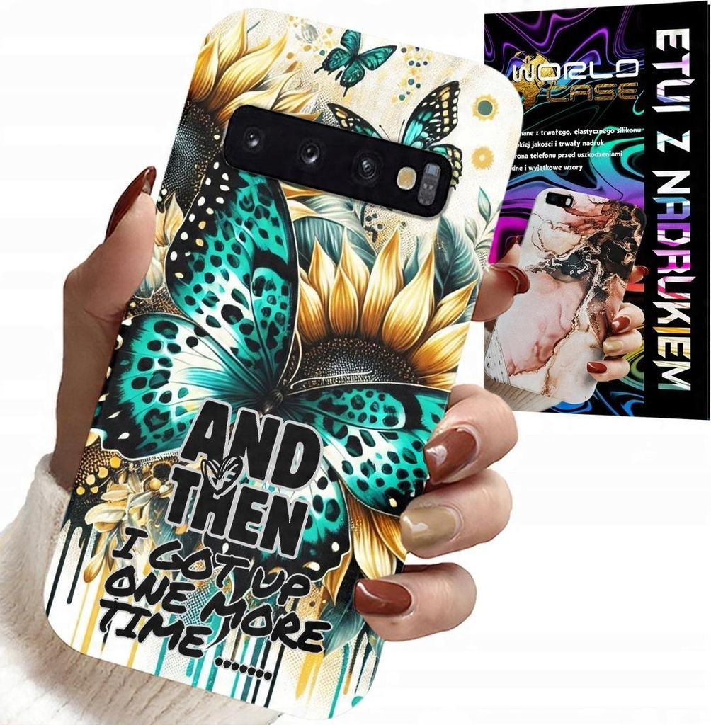 Hülle Für Samsung Galaxy S10 - Und Dann Bin Ich Aufgestanden, Feminine Designs + Folie