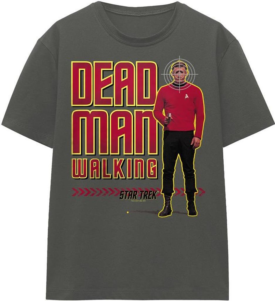 Star Trek - "Dead Man Walking" T-Shirt für Herren/Damen Uni TV16105 (L) (Holzkohle)