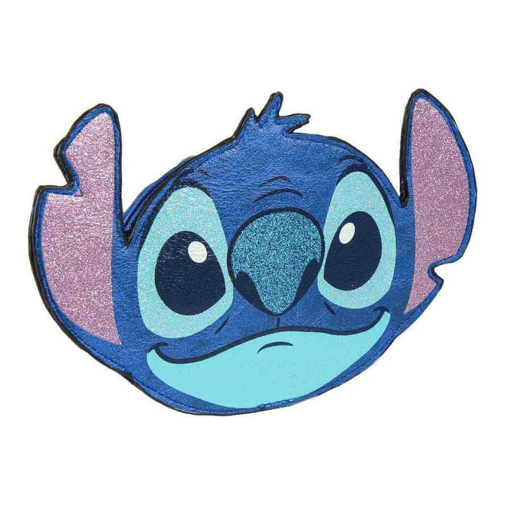 Disney Stitch Kleingeldbörse Portemonnaie mit Glitter