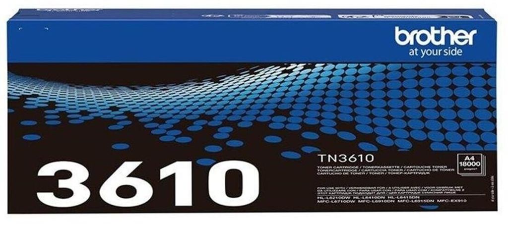 Brother TN3610 - Schwarz - original - Box - Tonerpatrone Produktbild 