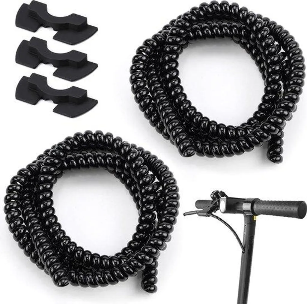 Gaine protection câbles noire 1m anti-mordillage pour animaux domestiques
