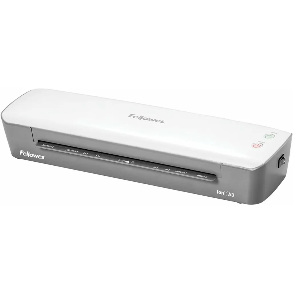 Fellowes ION A3 Plastifieuse Blanc et Argent pour Documents A3 et A4