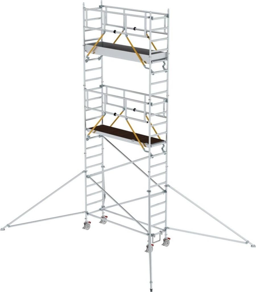 MUNK Rollgerüst SG mit Ausleger 0,75x2,45m Plattform 7,59m AH