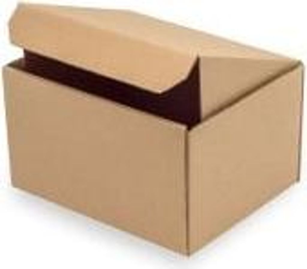 Karton 250 x 200 x 150 mm KRAFT 50 Stück Kartonbox Stanzform Größe B