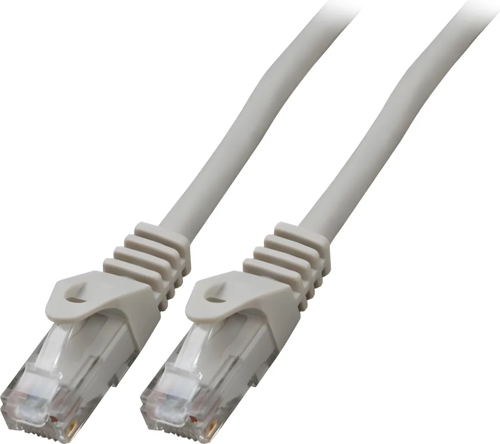 Câble RJ45 Cat5e LSZH Gris 7,50m sans Halogène EFB Haute Qualité