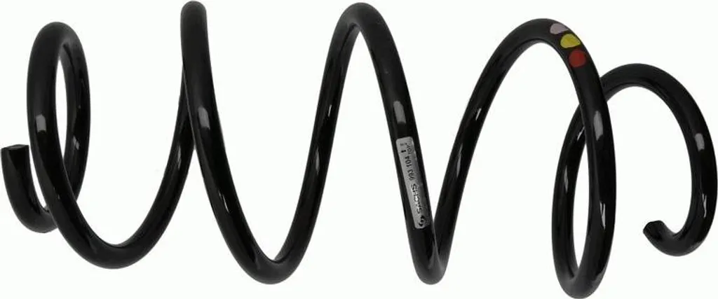 Ressort de suspension avant pour VW Golf VI et Touran - SACHS 993 104