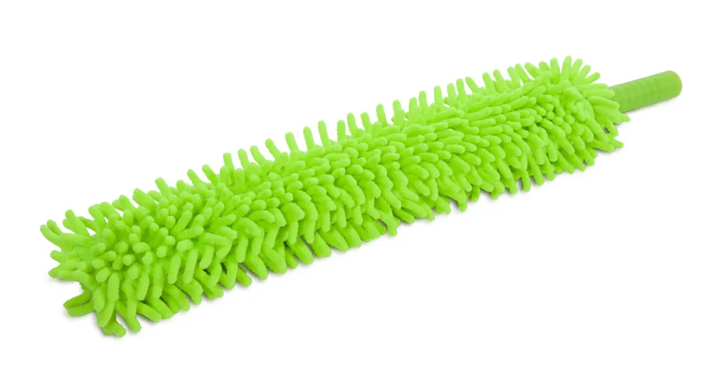 Plumeau FLEXI 2in1 duster microfibre flexible avec manche télescopique