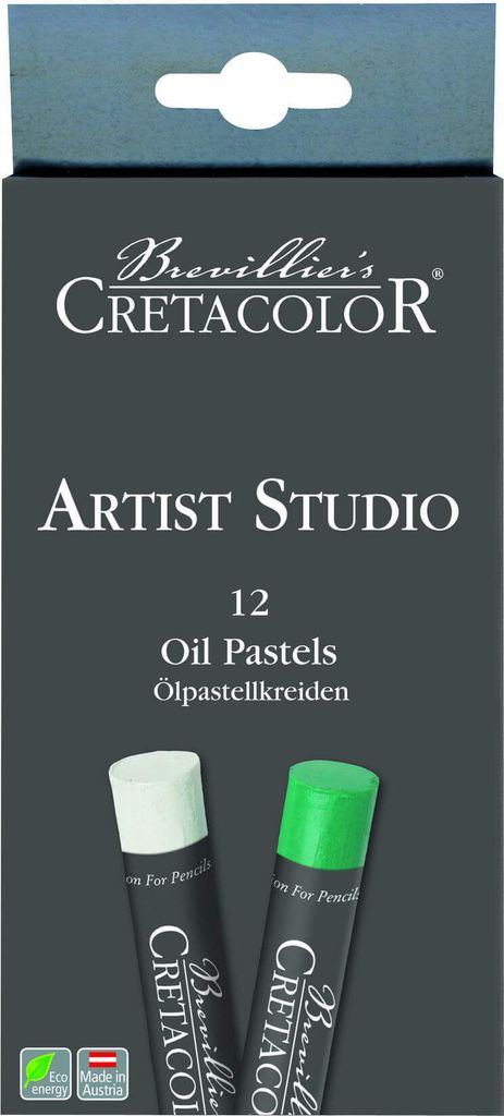 CRETACOLOR Ölpastellkreiden - Einsetzbar für zahlreiche Techniken - für jeden Künstler geeignet - Austria