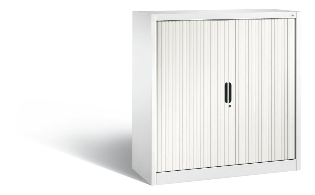 CP Omnispace Rollladenschrank verkehrsweiß 2 Fachböden 120,0 x 42,0 x 123,0 cm