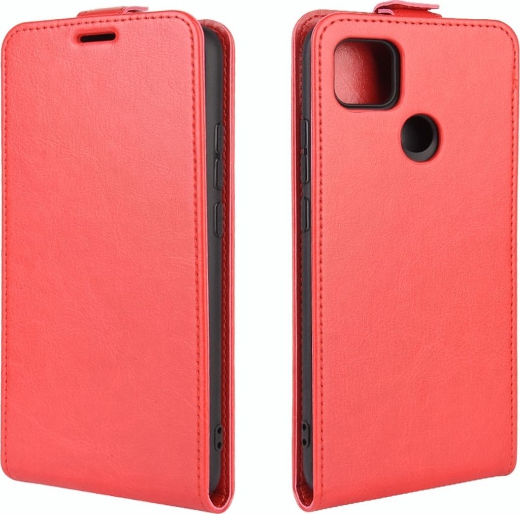 Mobigear Xiaomi Redmi 9C Hülle Flipcase - Rot