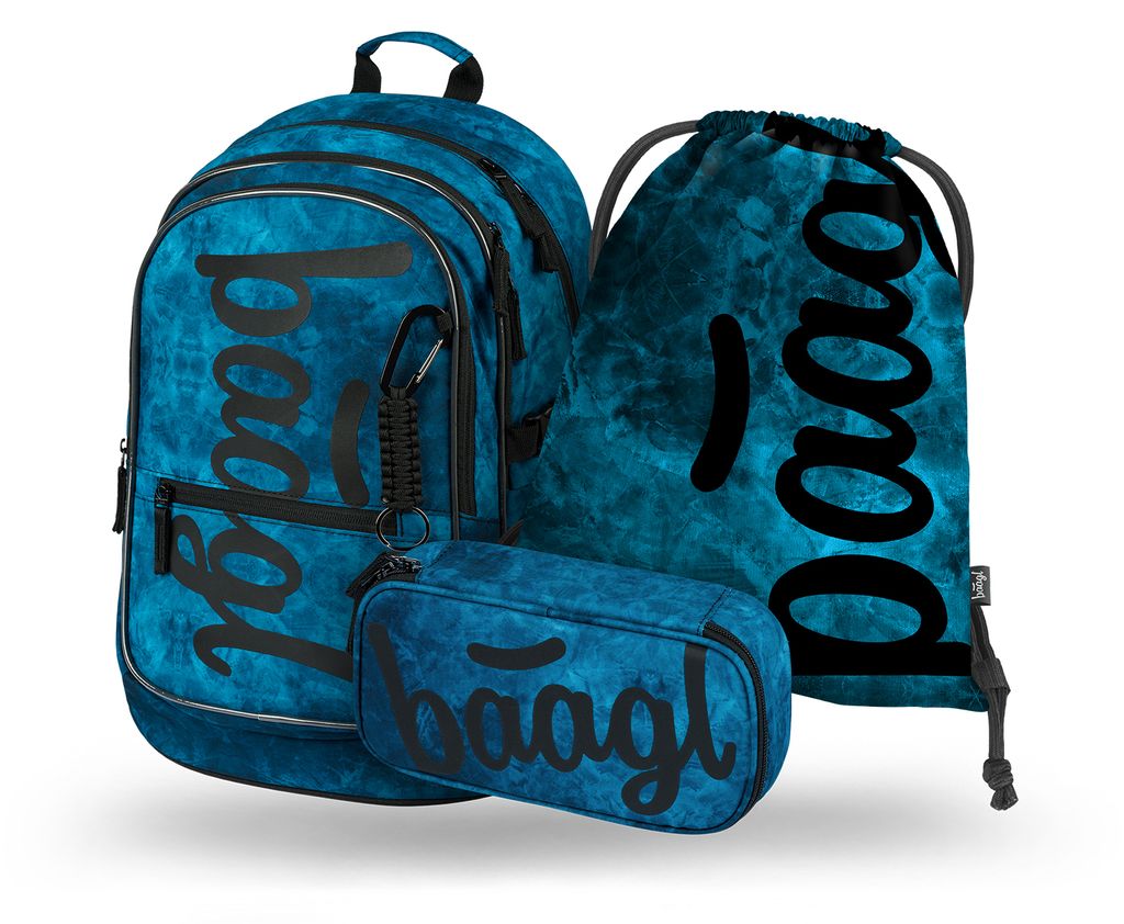 BAAGL Core Ocean Rucksack-Set 3tlg: Rucksack, Produktbild 