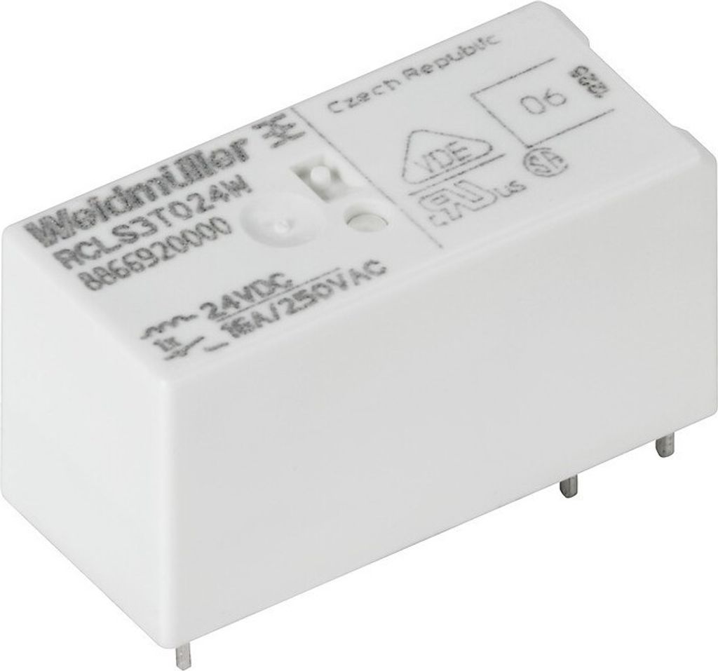 20 Stück Weidmüller Relais RCL314024W 1984040000