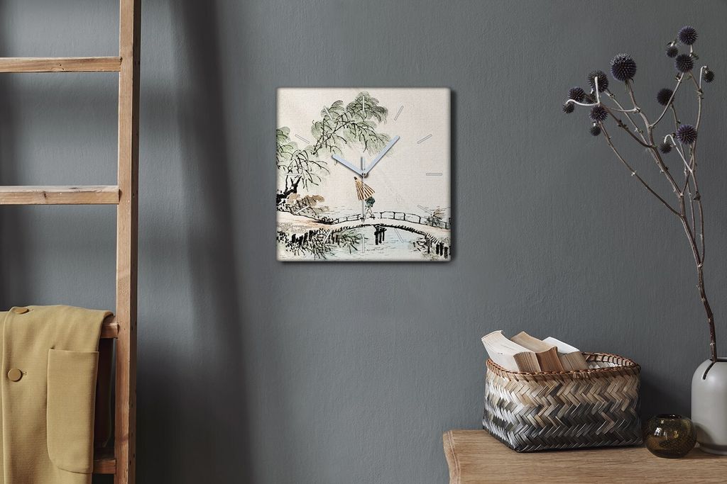 Coloray Hodiny Unikátní 30x30 cm  Tiché hodiny Pro obývací Produktbild 