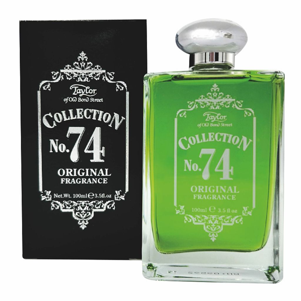 Taylor of Old Bond Street Collection No. 74 Original Fragrance, Eau de Toilette, Grüne Farbe, 100ml Glasflakon, Klassischer Herrenduft