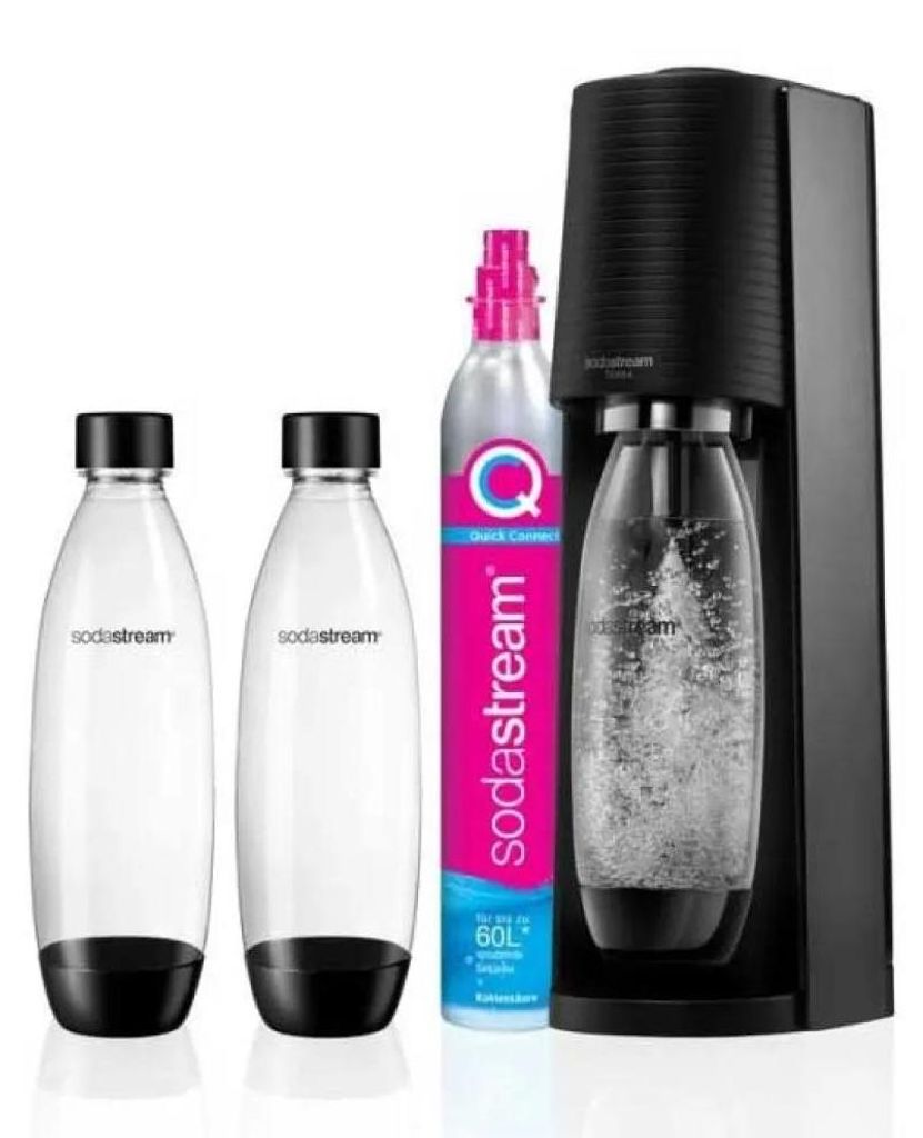 SodaStream Terra, macchina per acqua gassata nera Immagine del prodotto 