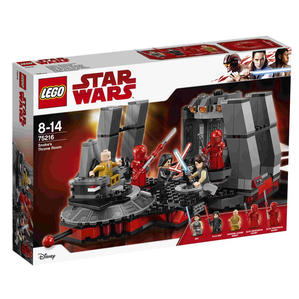 LEGO® Star Wars™ Sala del trono di Snoke, 75216 Immagine del prodotto 