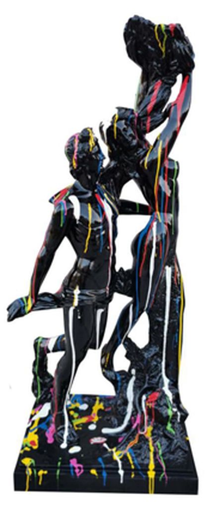 Tanz Paar design Figuren Statuen XXL Skulpturen Designer Statue Skulptur 130 cm