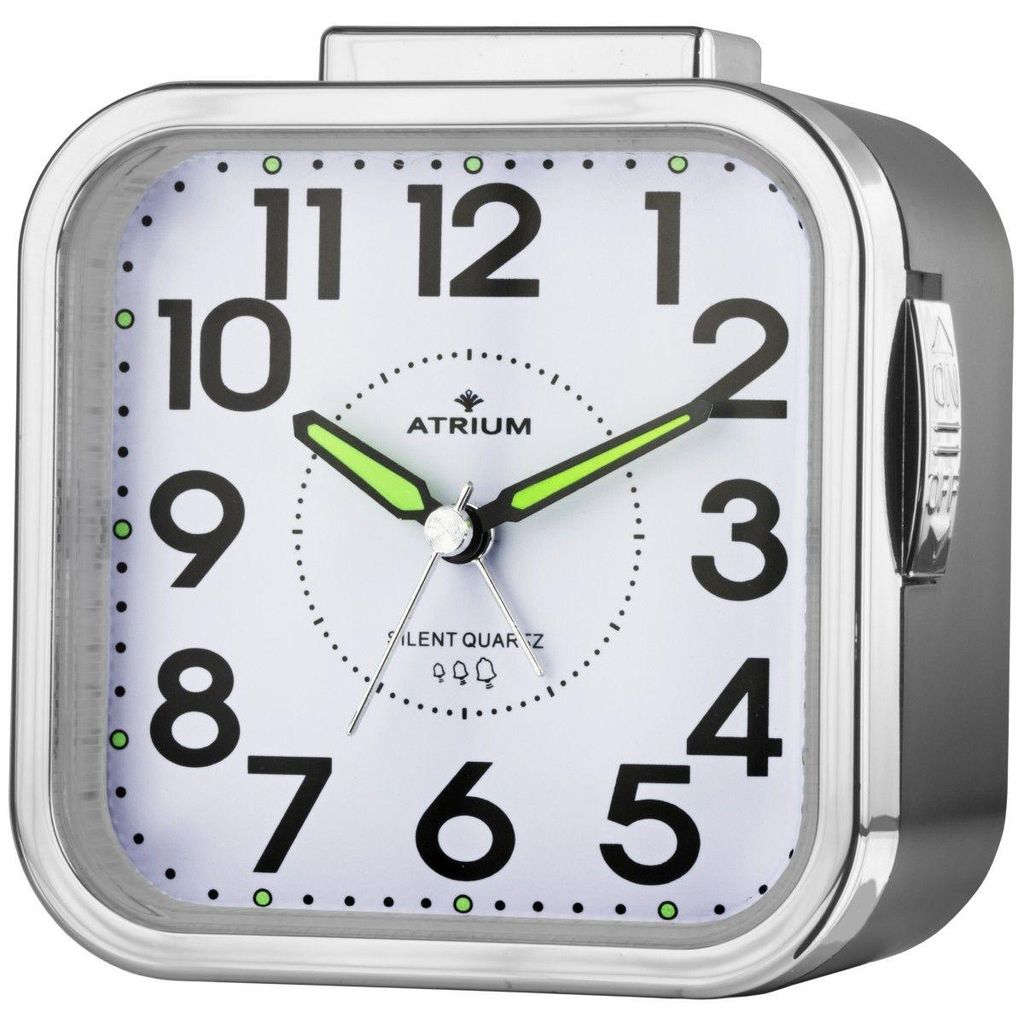 ATRIUM Wecker Analog Quarz Seniorenwecker schwarz A530-7 o. Produktbild 
