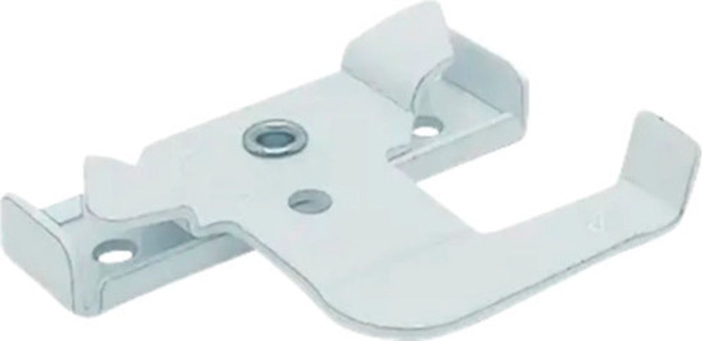 Spannriegel Decke weiß 50 mm für SOLUNA Jalousie nach Maß