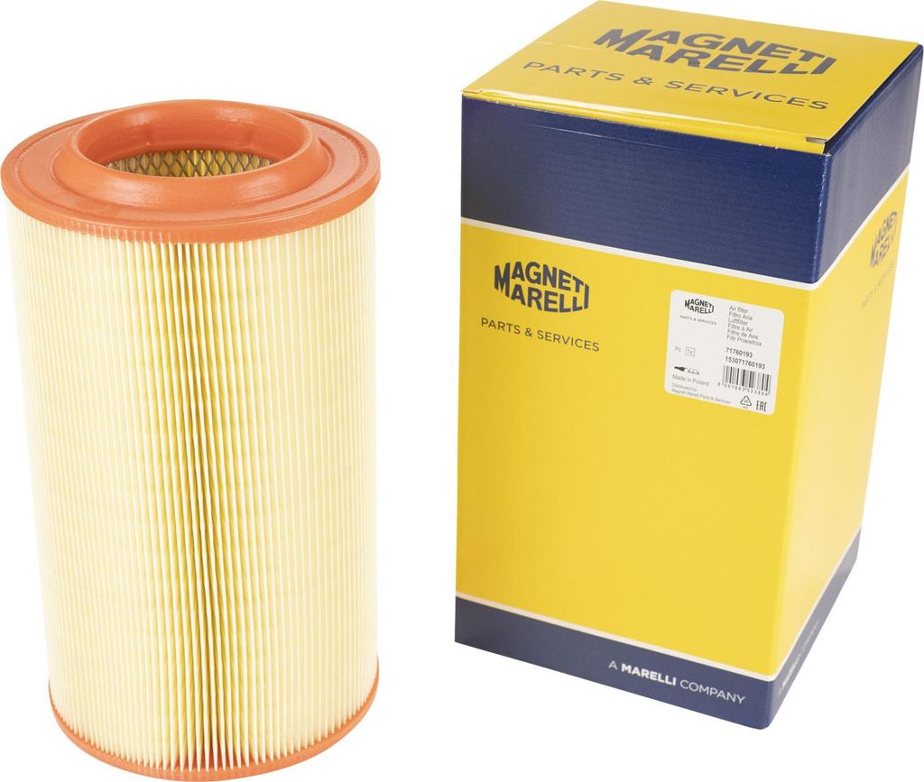 MAGNETI MARELLI 153071760193 Luftfilter für Fiat Ducato Citroen Jumper Peugeot Boxer