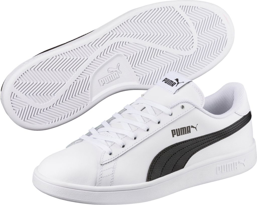 Puma Smash v2 L Uni Sneaker Sportschuh 365215 01, Schuhgröße:37.5 EU