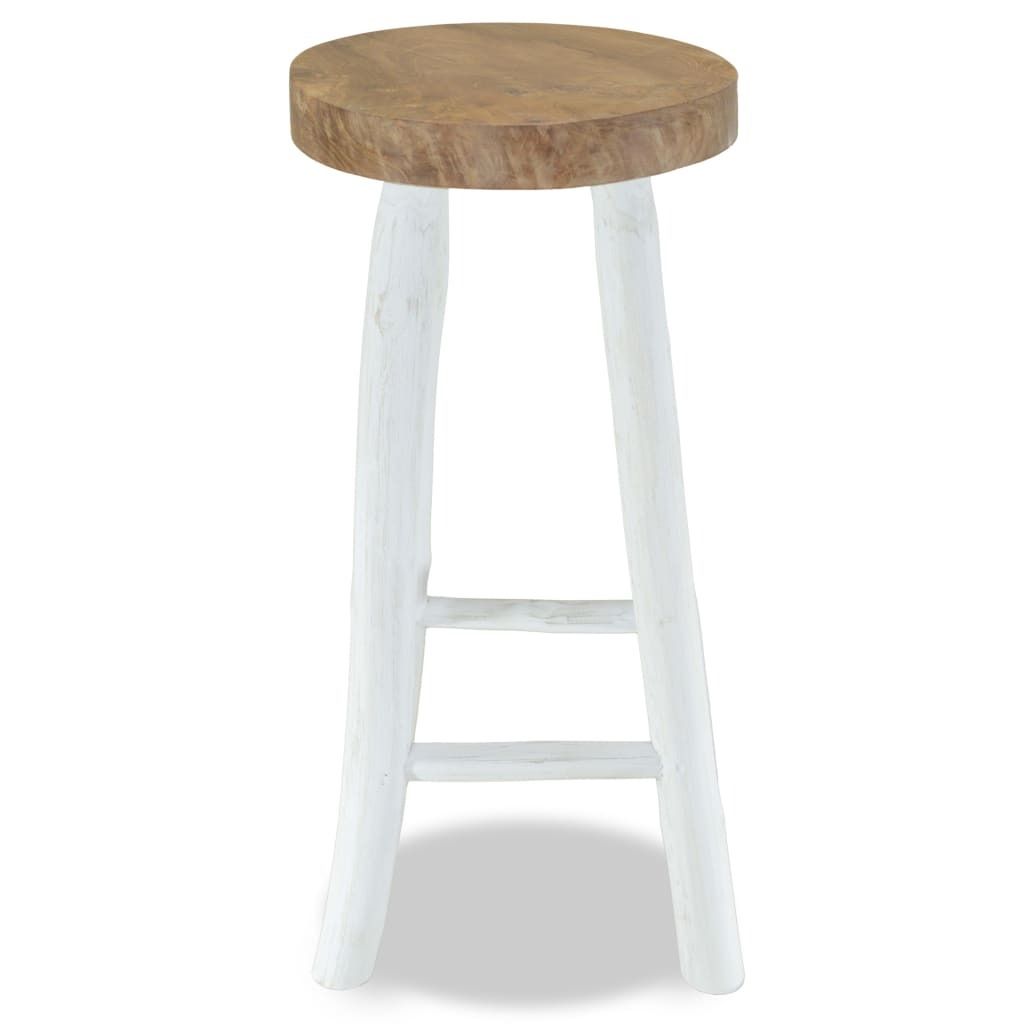 "WINTER SALE"Barhocker für Küche - Tresenhocker - Barstuhl - Teak Massivholz - Barstühle klassischem Design NEU9371720