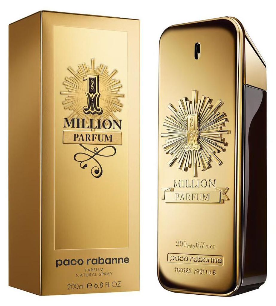Paco Rabanne 1 Million Parfum, Eau de Parfum Spray, 200 ml Herren-Duft