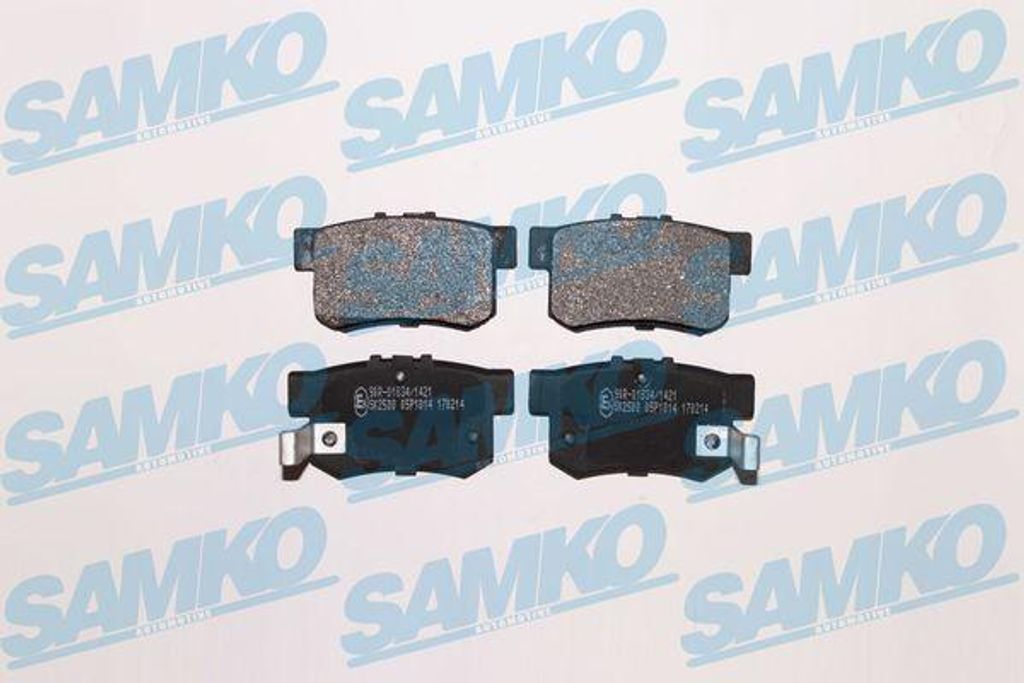 LPR 5SP1014 SAMKO Bremsbelagsatz, Scheibenbremse x