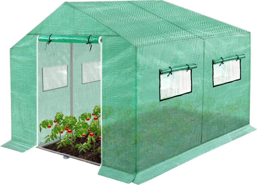 Serre pour Tomates et Cultures Précoces 3x2m Abri de Jardin Durable