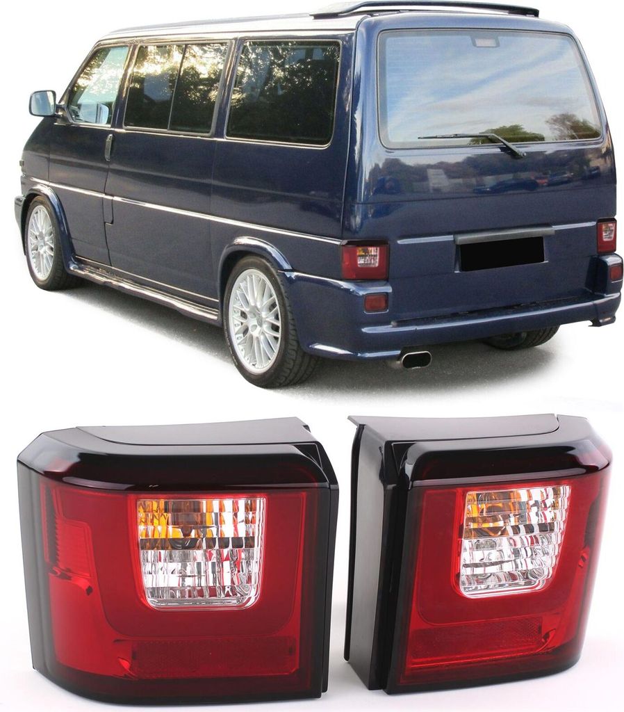 Original LED LIGHTBAR Rückleuchten Heckleuchten Rot für VW T4 IV ab 1990-2003